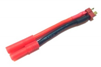 AGA-Deans-HXT AGA POWER T-Plug Male -> HXT 4.0mm